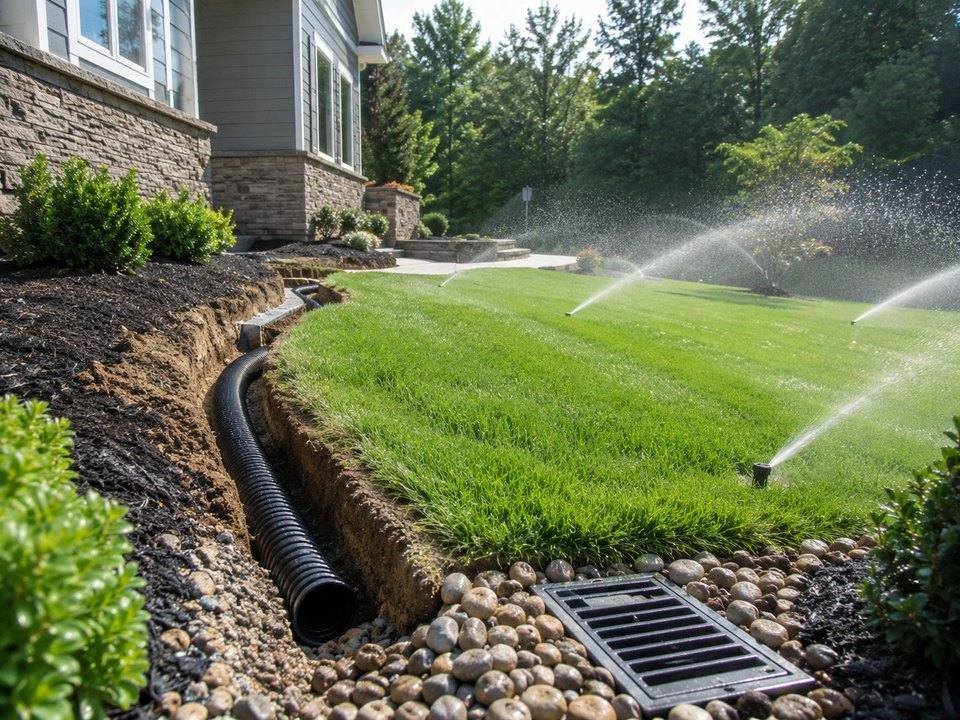 Irrigation, Sprinklers & Drainage service photo