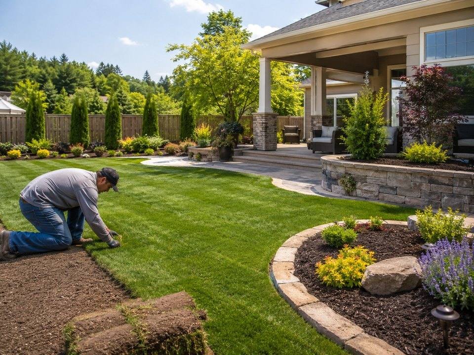 Landscaping, Sod & Outdoor Improvements service photo
