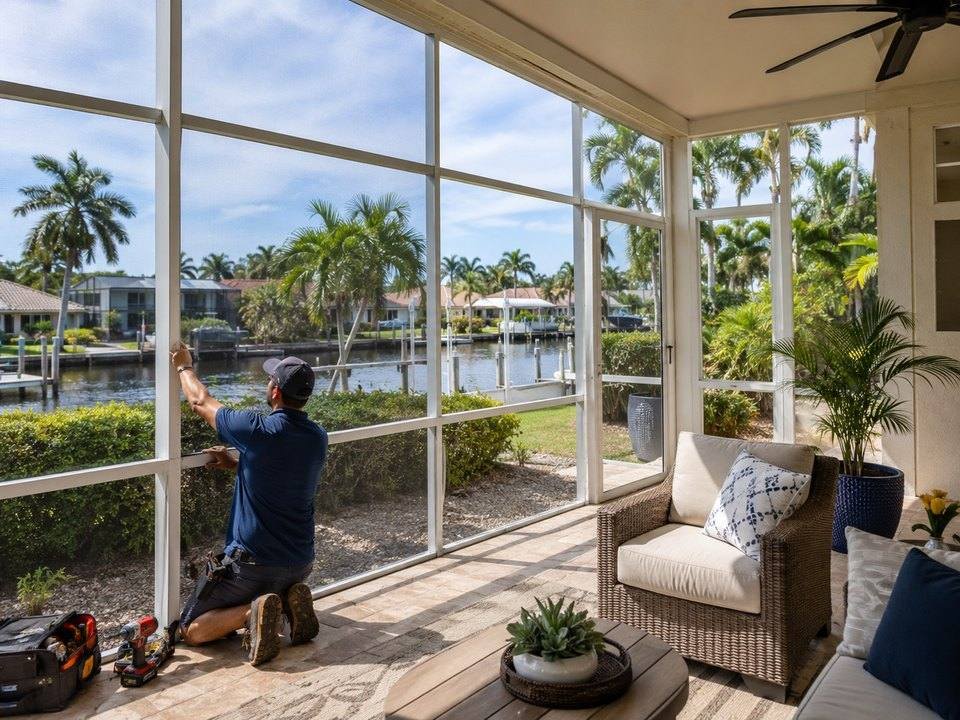 Screen Enclosures & Patio Repairs service photo
